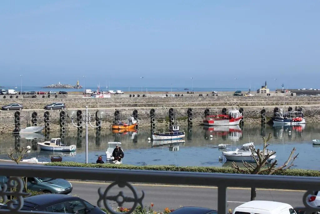 公寓 La Maison Du Port, Vue Mer, Jardin Et Parking 罗斯科夫