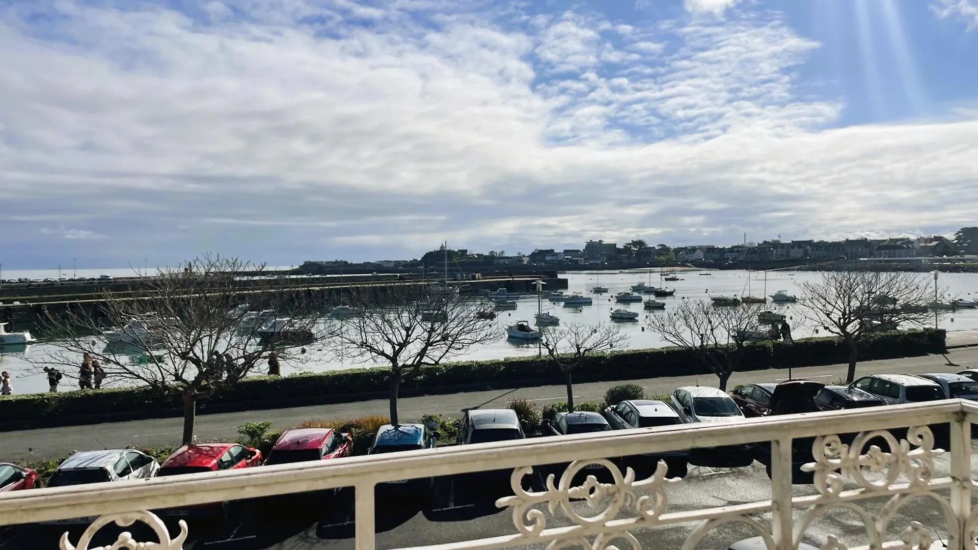 公寓 La Maison Du Port, Vue Mer, Jardin Et Parking 罗斯科夫